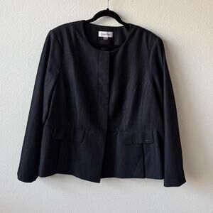 Dark denim jacket from calvin